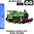 Hawthorn Leslie 040 Green Faraday | Dapol | 4S-024-006S