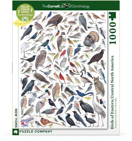 Birds of Eastern/Central North America 1000pc Puzzle | New York Puzzle Company | NPZCB1836 