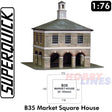 MARKET HOUSE 1:72 Scale OO HO Gauge Railways Building Series B B35 SuperQuick