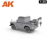 Land Rover 88 - Series IIA Crane - Tow Truck - Model Kit | AK interactive | AK35014