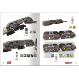 Rail Center - Solution Book 03 - How to Weather British Trains (Eng, Cast, Français, Deutsch) | Ammo by Mig Jimenez | MIGR1302