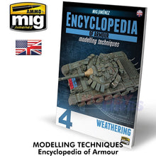 Load image into Gallery viewer, ENCYCLOPEDIA OF ARMOUR 4 Modelling Techniques Book Ammo by Mig Jimenez MIG6153
