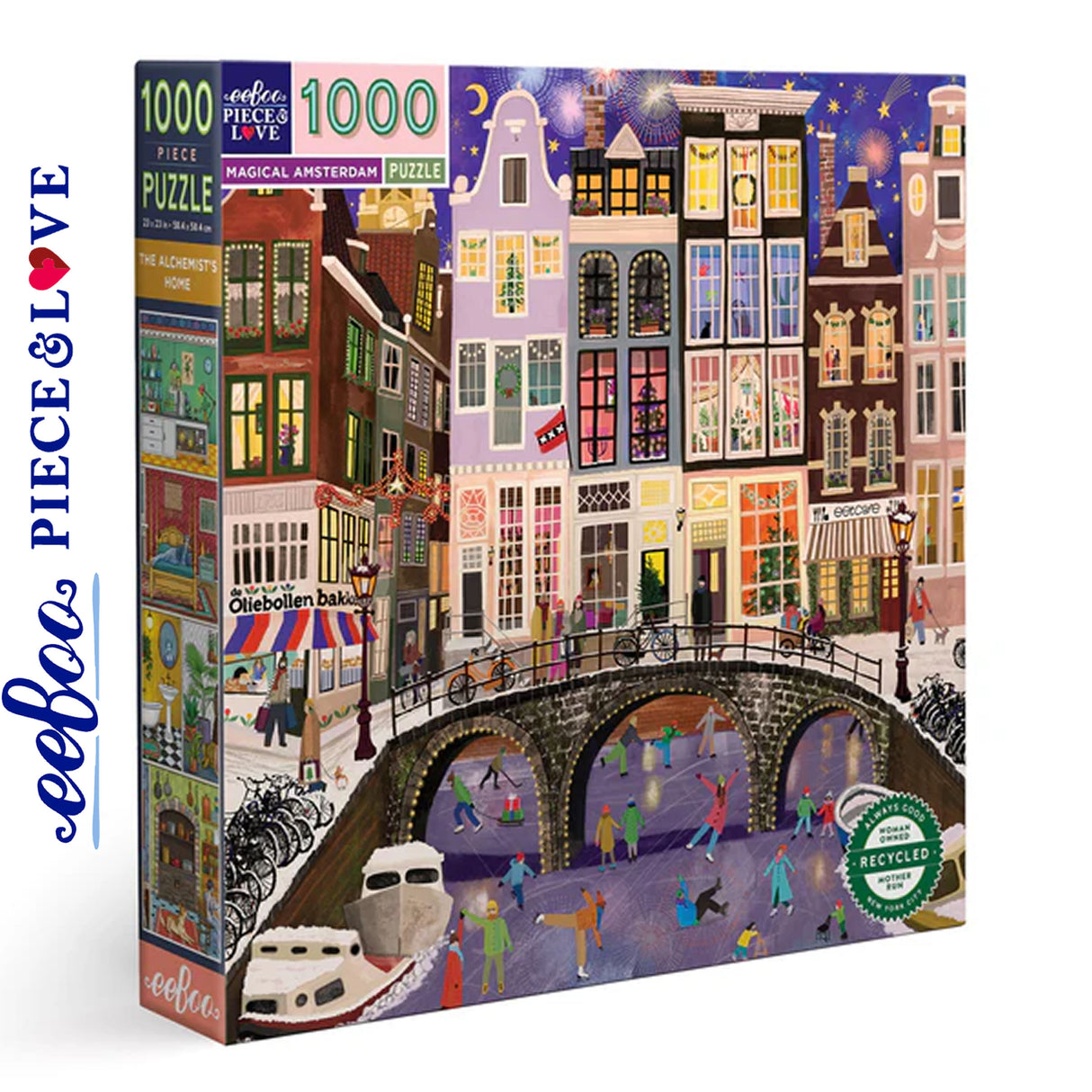 Magical Amsterdam 1000pc Jigsaw Puzzle | eeBoo | PZTAMD
