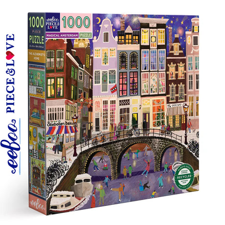 Magical Amsterdam 1000pc Jigsaw Puzzle | eeBoo | PZTAMD