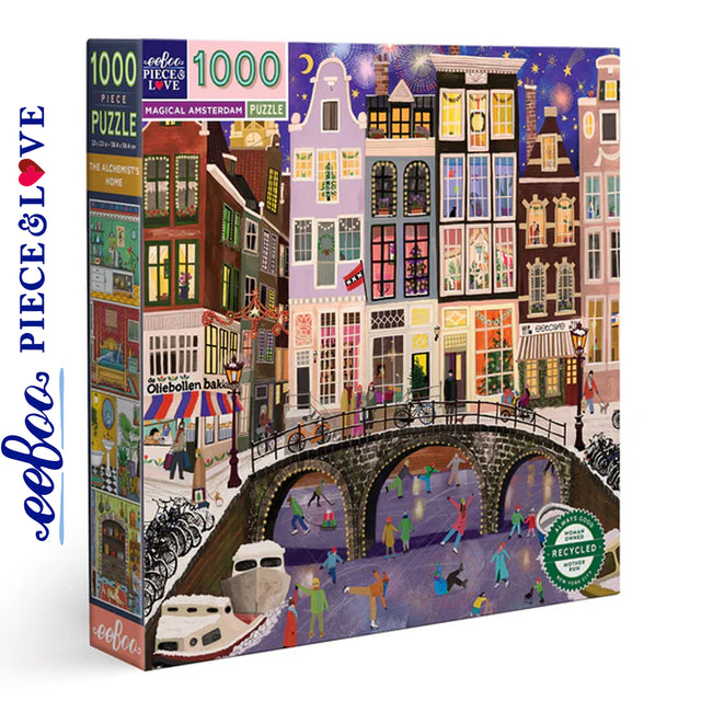 Magical Amsterdam 1000pc Jigsaw Puzzle | eeBoo | PZTAMD