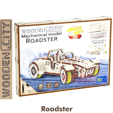 Roadster- 3D Puzzle | Wooden City | WR337