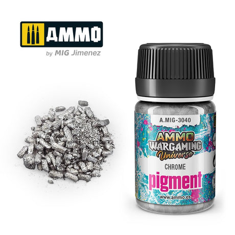 Wargaming Universe - Pigment Chrome - 35ml | Ammo by Mig Jimenez | MIG3040 