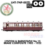 Lynton & Barnstaple No.15 Brake Composite - DCC - 1:43.5 OO | LHT-7NP-007D