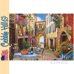 French Village Cobble Hill puzzle 1000pc CH40078