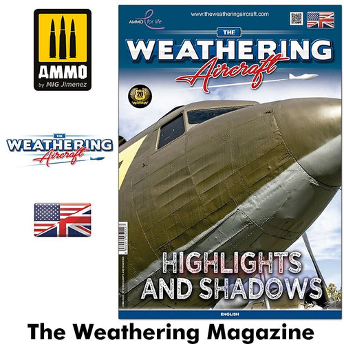 Ammo AIRCRAFT Weathering Magazine 22 HIGHLIGHTS SHADOWS Mig Jimenez MIG5222