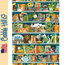 Load image into Gallery viewer, The Purrfect Bookshelf Cobble Hill puzzle 1000pc CH40023
