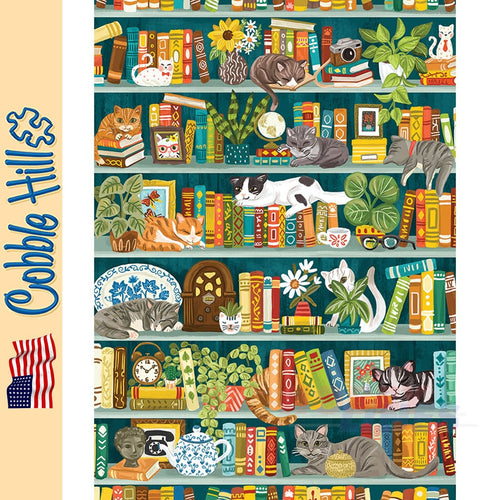 The Purrfect Bookshelf Cobble Hill puzzle 1000pc CH40023