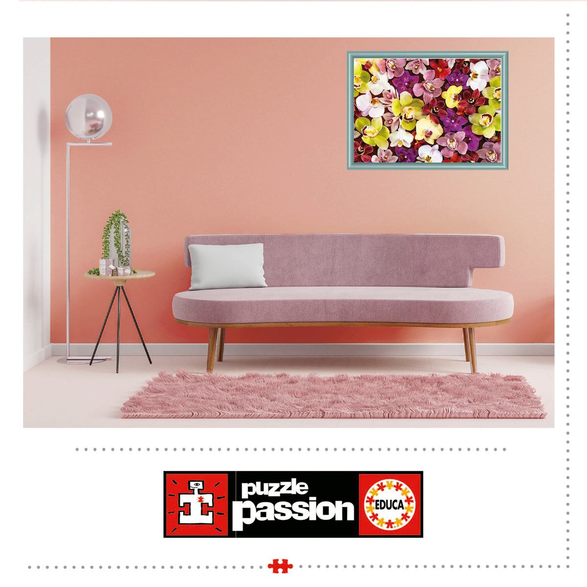 Orchid Collage 1000 Piece Jigsaw Puzzle | Educa | 19558