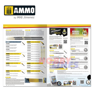 AMMO RAIL CENTRE Catalogue 2023 112pages Full Colour Modelling Book Mig R-8305