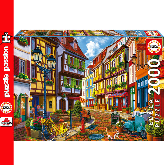 Bright Street 2000pc Jigsaw Puzzle | Educa | 19945