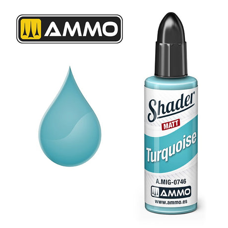 Shader - Matt - Turquoise | Ammo by Mig Jimenez | MIG0746