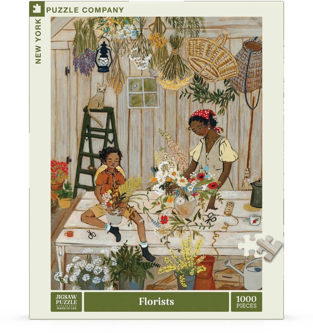 Florists 1000pc Puzzle | New York Puzzle Company | NPZLP2318