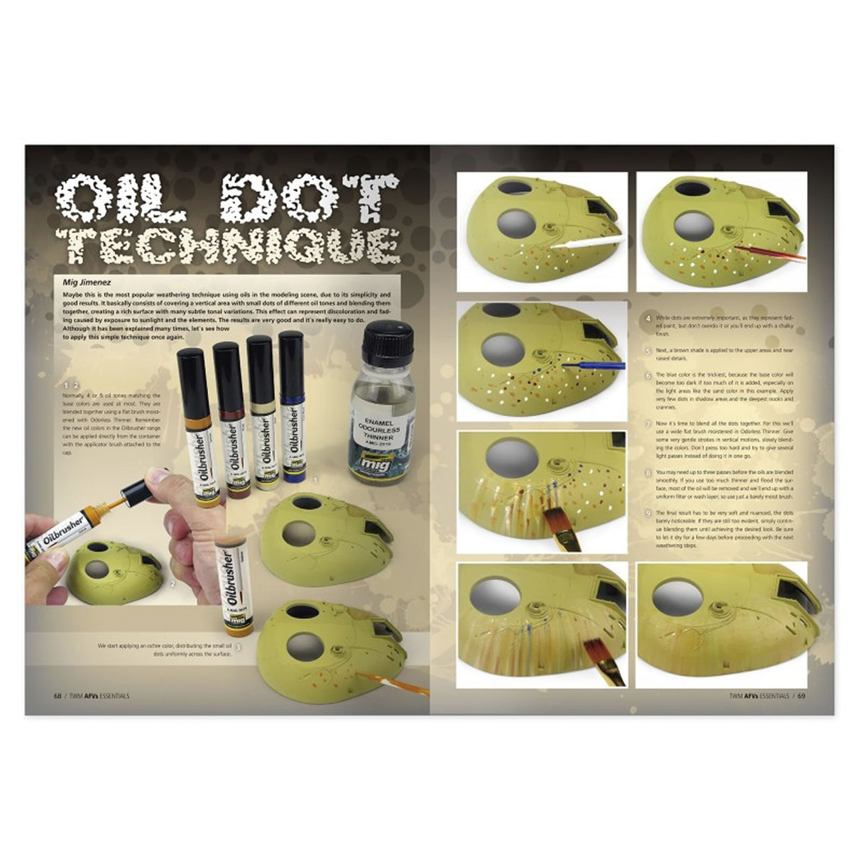 The Weathering Magazine - AFV's Essentials  | Ammo by Mig Jimenez | MIG6318