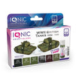 Acrylic Paint Set - WWII British Tanks 1939 – 1941 - 6 x 20ml | IONIC |  IONIC1214