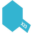 Acrylic Mini Paint - X-23 Clear Blue | Tamiya | TM81523