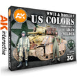 Adam Wilder - WWII & Modern US Colours - 3G Acrylic Paint x 18  | AK Interactive | AK11763