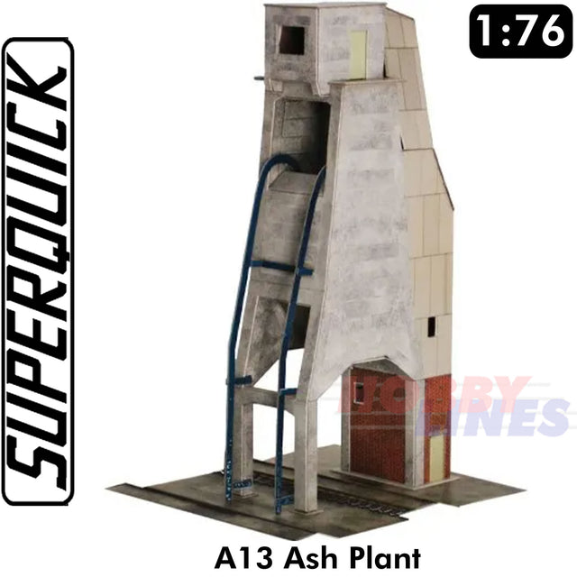 ASH PLANT 1:72 Scale OO HO Gauge Railways Building Series A A13 SuperQuick
