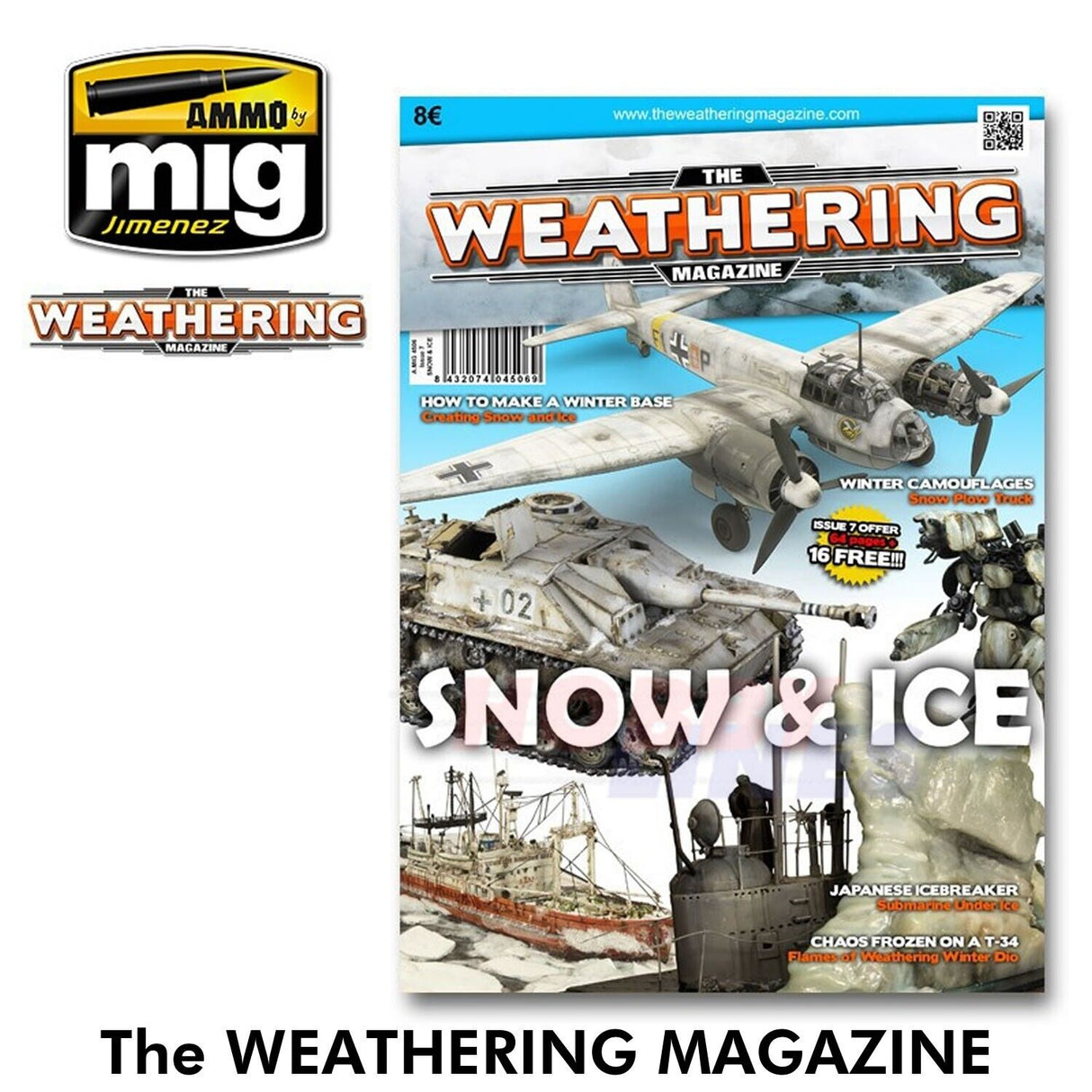 The Weathering Magazine - Issue No 7 Ice and Snow - English | Ammo by Mig Jimenez | MIG4506