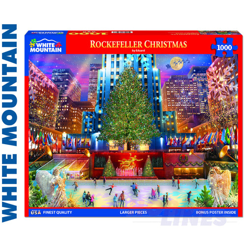 Rockefeller Christmas 1000 Piece Jigsaw Puzzle 1711