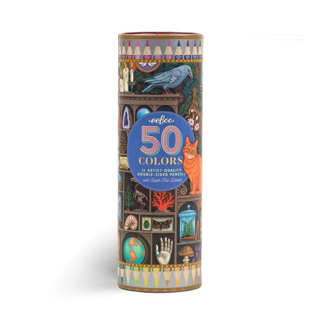 Alchemist's Cabinet 25 Double-Sided Colour Pencils | eeBoo | PTB273