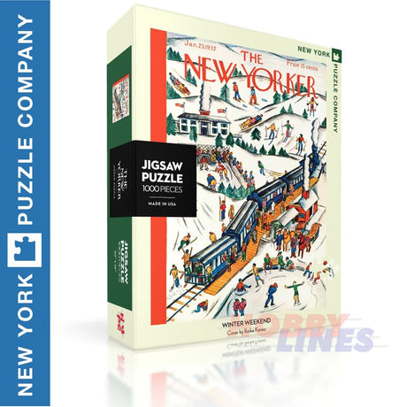 Winter Weekend 1000pc Jigsaw  | New York Puzzle Company | NY181