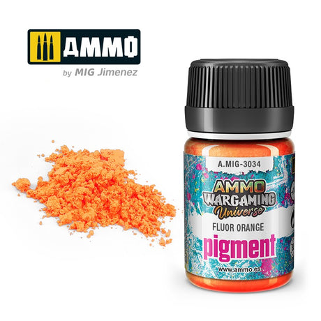 Wargaming Universe - Pigment Fluor Orange - 35ml | Ammo by Mig Jimenez | MIG3034 