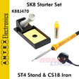SK8 Starter Set - ST4 Stand & CS18 Soldering Iron | Antex Electronics | K88J470