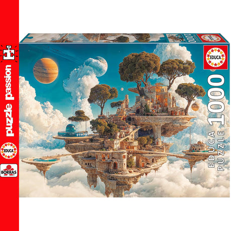 Educa KINGDOM OF CLOUDS 1000pc Super Deluxe Jigsaw Puzzle fantasy art 22031