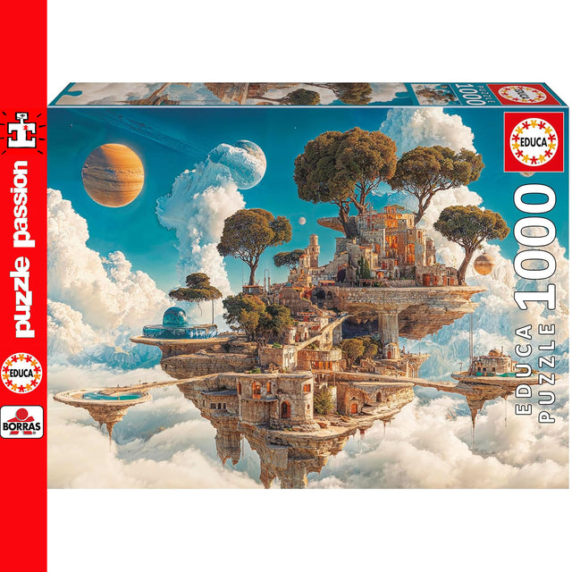 Educa KINGDOM OF CLOUDS 1000pc Super Deluxe Jigsaw Puzzle fantasy art 22031