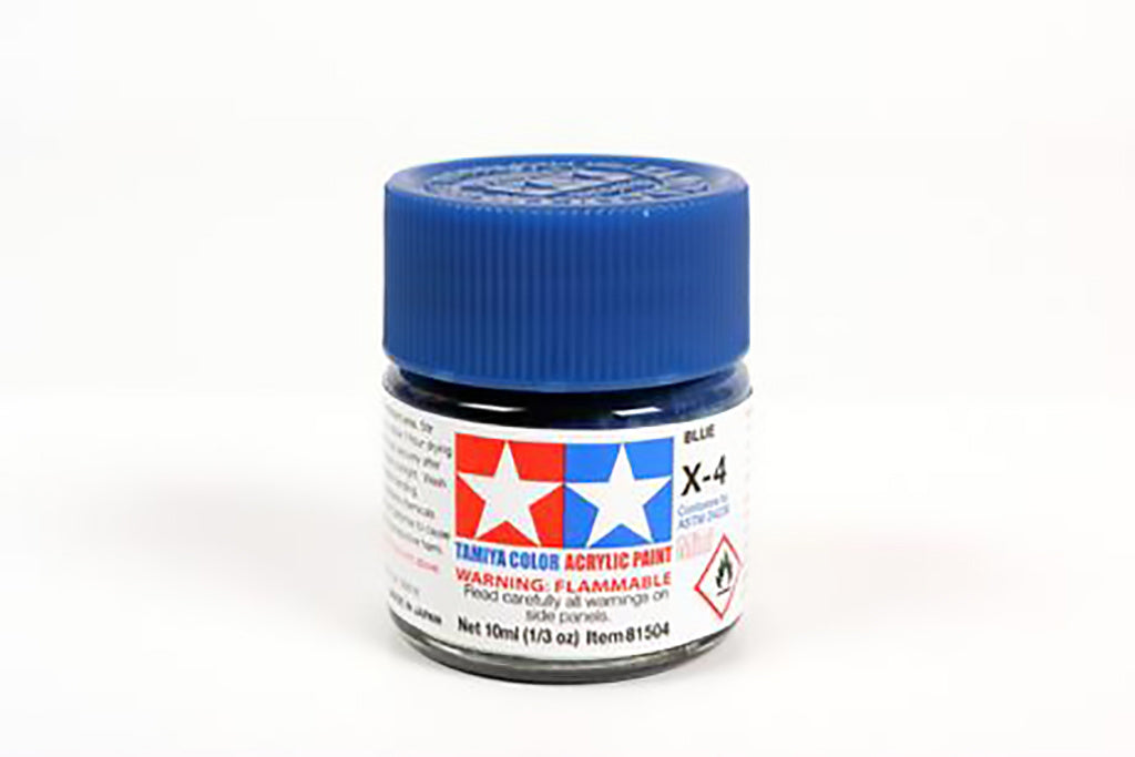 Tamiya Acrylic Mini Paint X-4 Blue