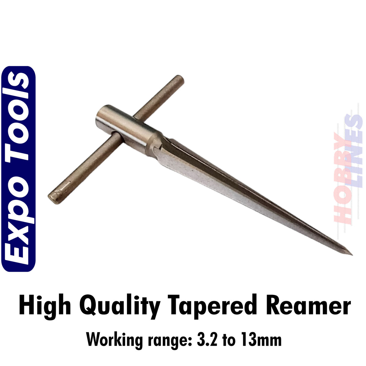 High Quality Tapered Reamer - Working Range 3.2 -13mm | Expo Tools | 72051