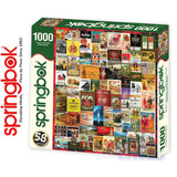 *DAMAGED*  Whiskey and Scotch - 1000pc Puzzle | Springbok | 11102