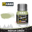 DIO Drybrush Paint - Medium Green 40ml | Ammo by Mig Jimenez | MIG0606