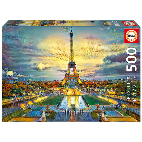 Eiffel Tower 500 Piece Jigsaw Puzzle | Educa | 19621