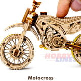 MotoCross Bike - 3D Puzzle | Wooden City |  WR343