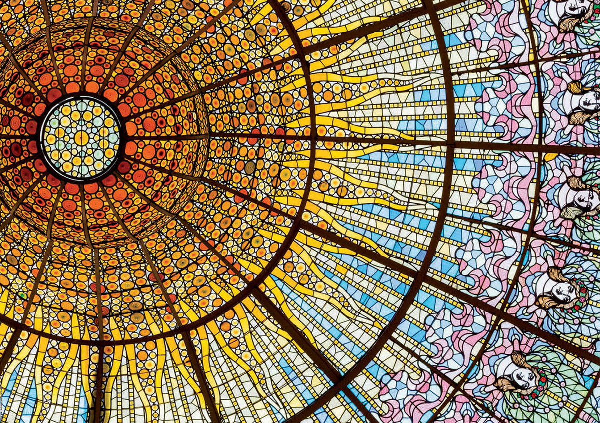 Palace Of Catalan Music 1000 Piece Jigsaw Puzzle | Educa | 19256