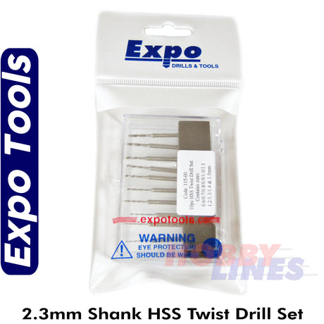 Turbo Twist Drill - Large Shank Set | Expo Tools | 11500