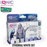 IONIC ETHEREAL WHITE SET Colours Acrylic Paint  -  6 jars 20ml | Ionic | IONIC0503