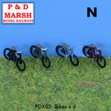 Bikes x 4 | P&D Marsh | X52