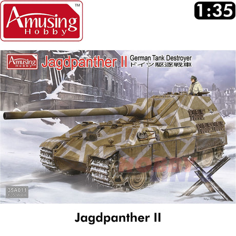 Jagdpanther II Tank Destroyer WWII Prototype 1:35 kit Amusing Hobby 35A011