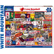 I Love Baseball - 1000pc Puzzle | White Mountain | 1748pz