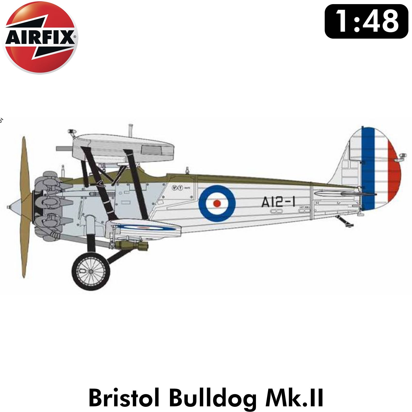 Bristol Bulldog Mk.II -Model Kit | Airfix | A05141 – Hobby-lines