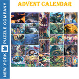 Harry Potter ADVENT CALENDAR New York Puzzle Company 24 mini puzzles Jigsaw NPZHP2270