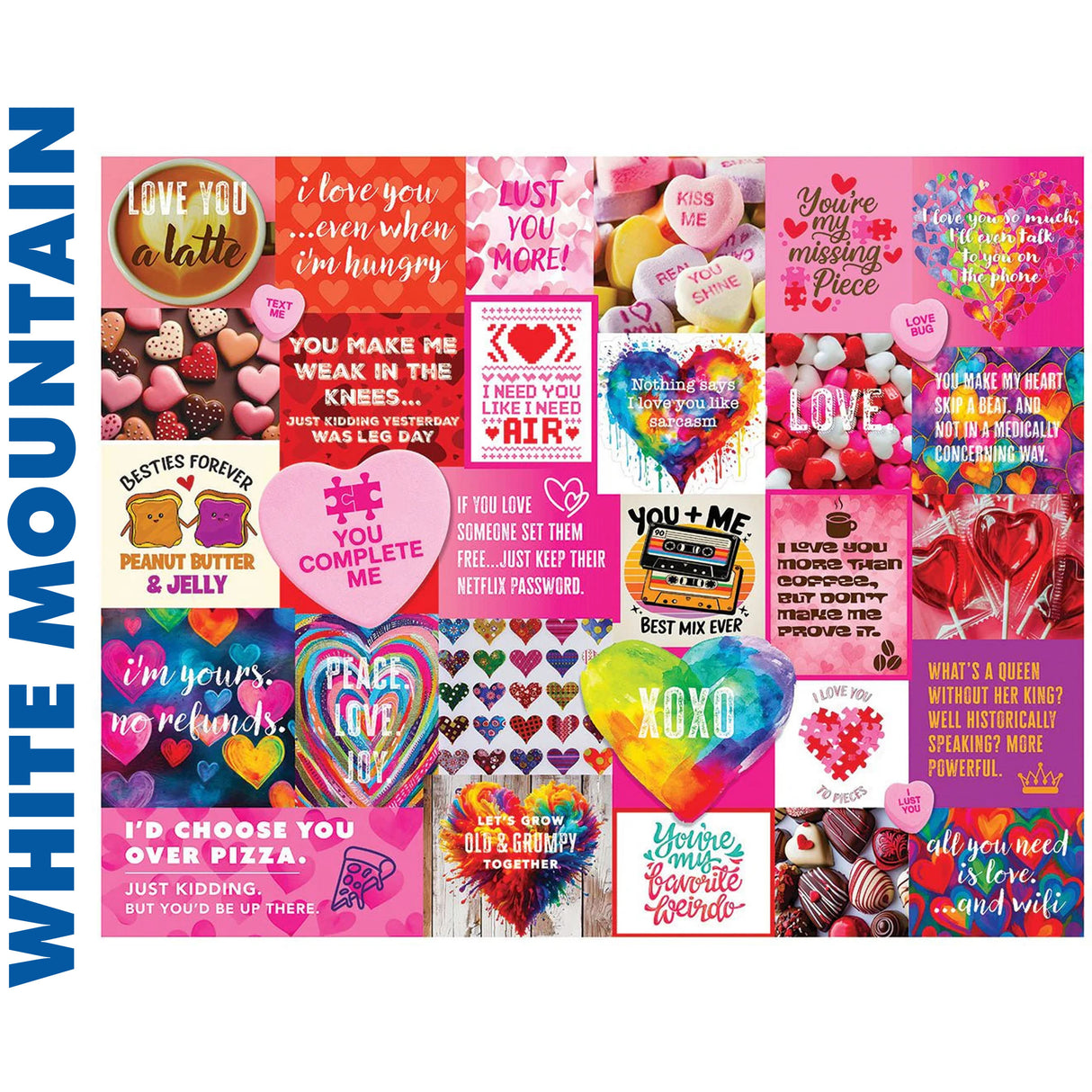 Love Notes - 1000pc Puzzle | White Mountain |  2168pz