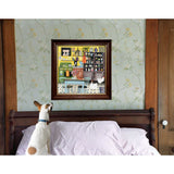 eeBoo KITCHEN CHICKENS 1000 pc Square Jigsaw Puzzle Super Deluxe PZTKHC